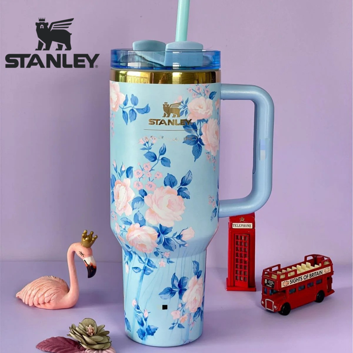 Stanley Floral Quencher H2.0 Tumbler