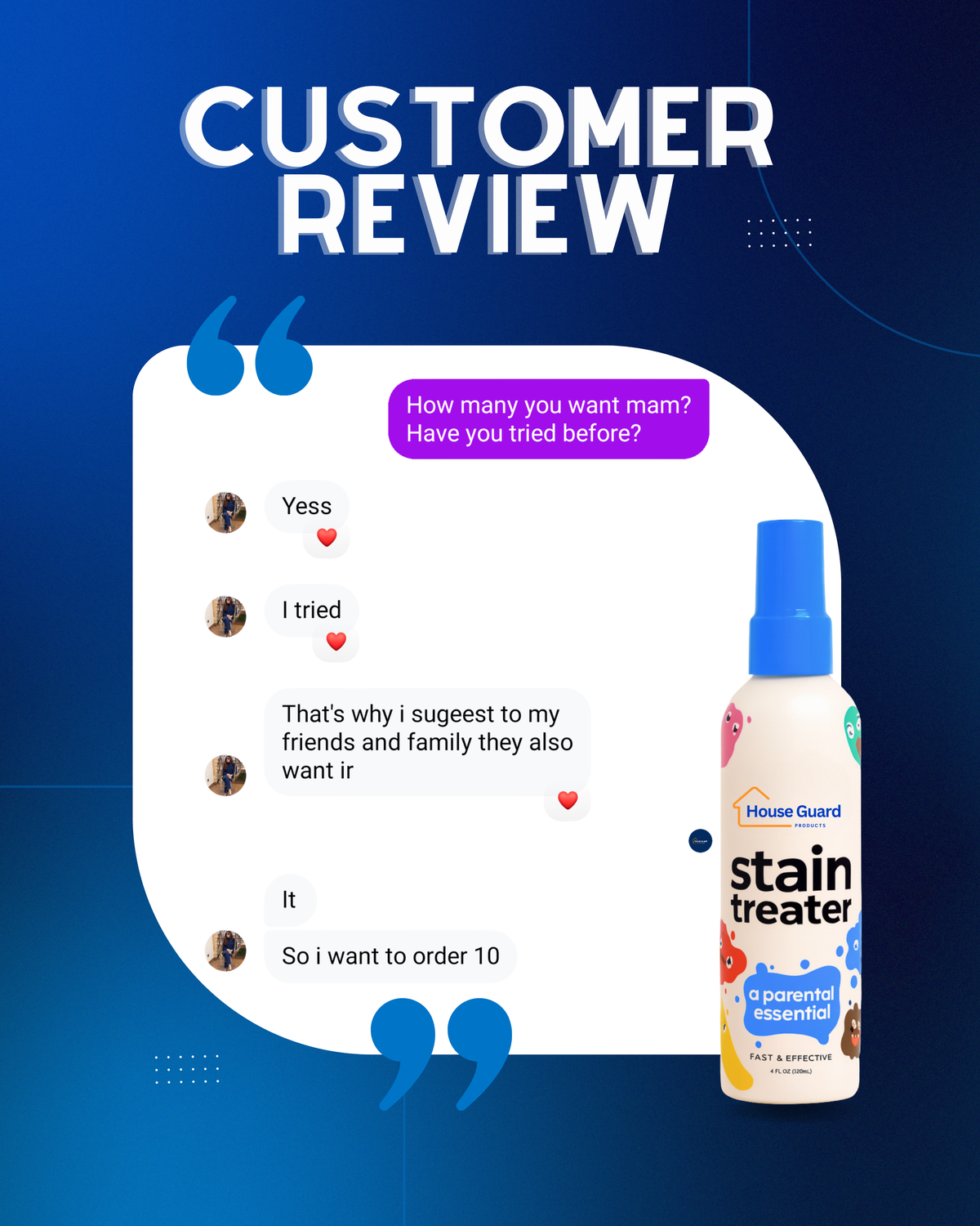 Stain Treater Spray - 400ml