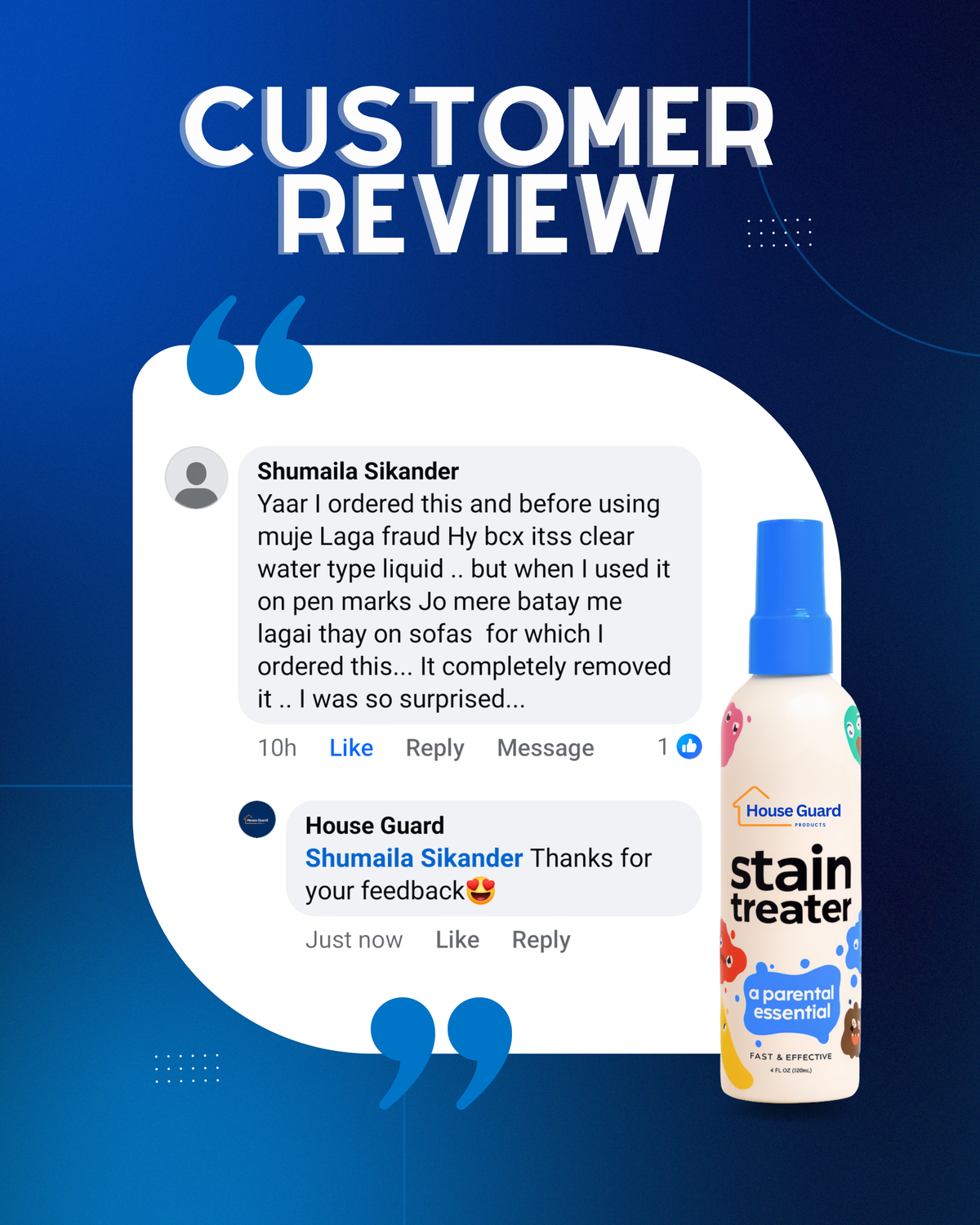 Stain Treater Spray - 400ml