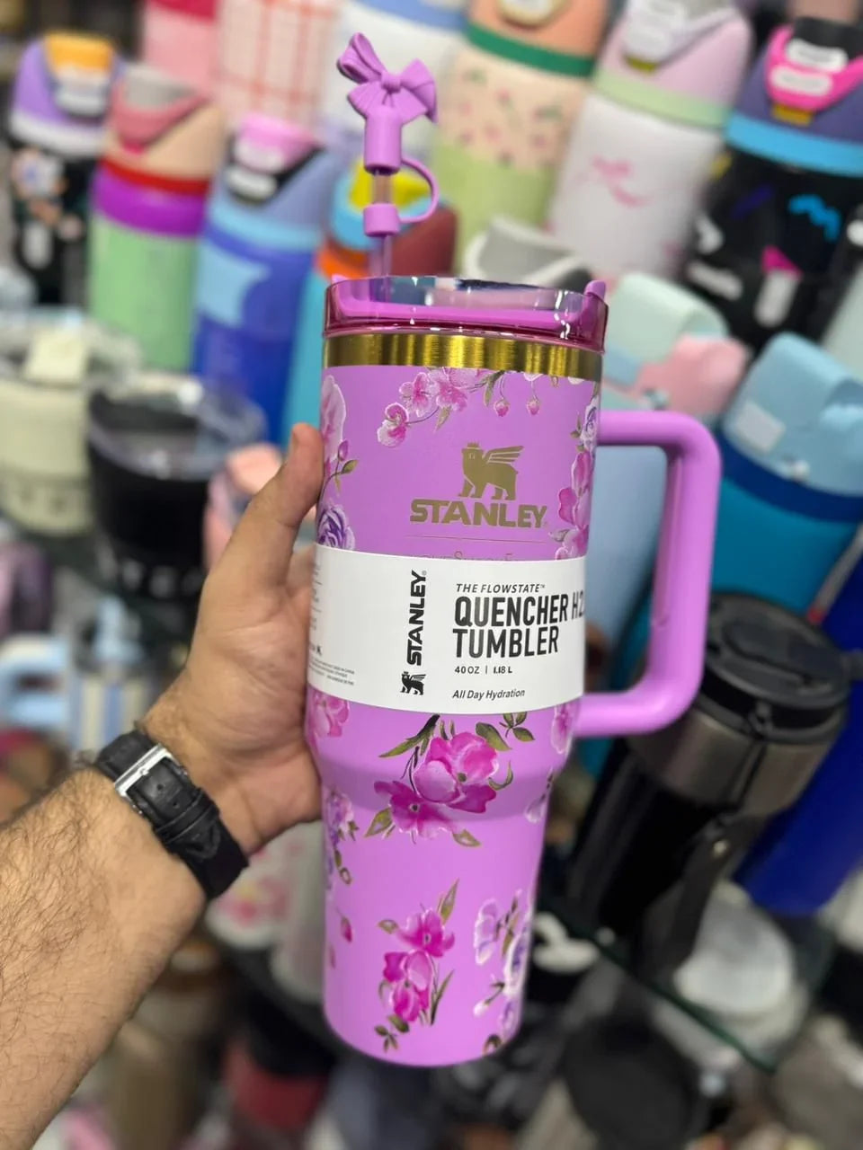 Stanley Floral Quencher H2.0 Tumbler