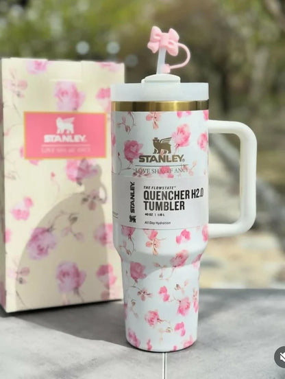 Stanley Floral Quencher H2.0 Tumbler